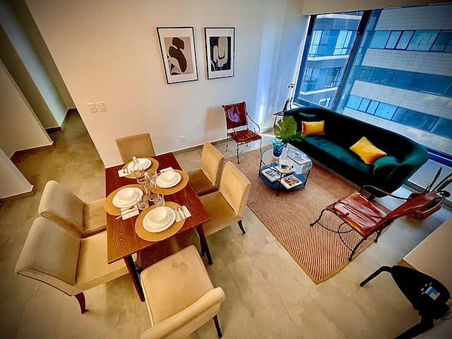 Lujoso depa: Sumaya, Antara, C Banamex, H Español