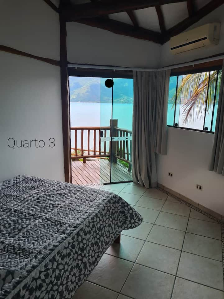 Chambre 3, toutes très propres, et vue à couper le souffle.