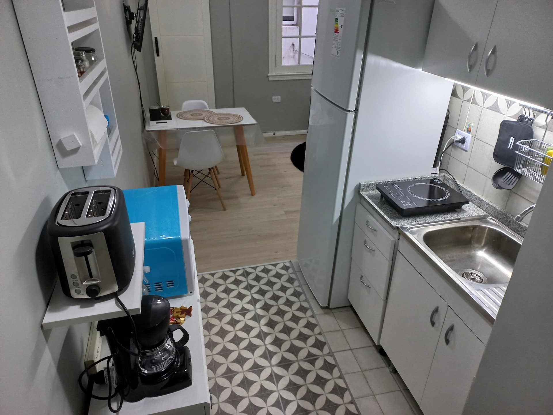 Apartamento reformado de 1 quarto em Balvanera