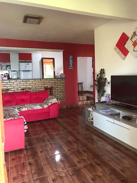 Top performing Airbnb: Casa da Edi With a wonderful ocean view in Icapuí