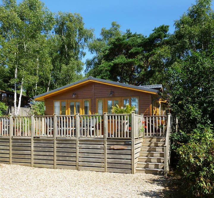 Warmwell Private Lodge near Weymouth with Pool Holiday homes for Rent in Warmwell, England