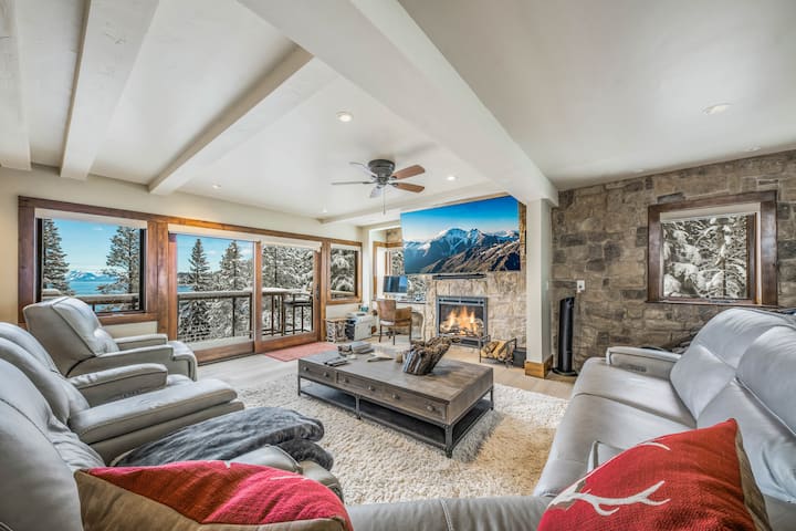 Luxe Lake View Mountain Lodge - Lake Tahoe