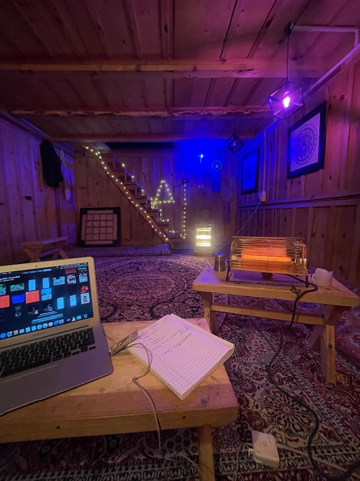 Gemeenschappelijke ruimte voor WKF-gasten.