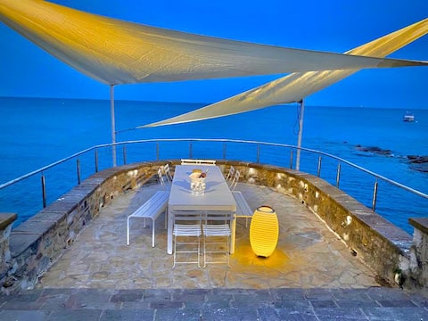 Double villas with private beach