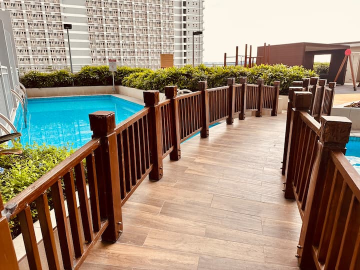 Simple Cozy SMDC Condo w/ Balcony Pasay MOA Apartments for Rent in