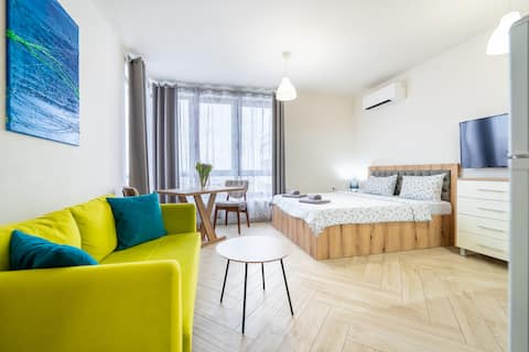 Successful Airbnb property: Entire studio with Mountain view in Овча Купел 1