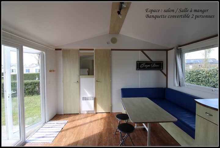 Mobil Home Camping *** Plouescat Avec Piscine - Plouescat