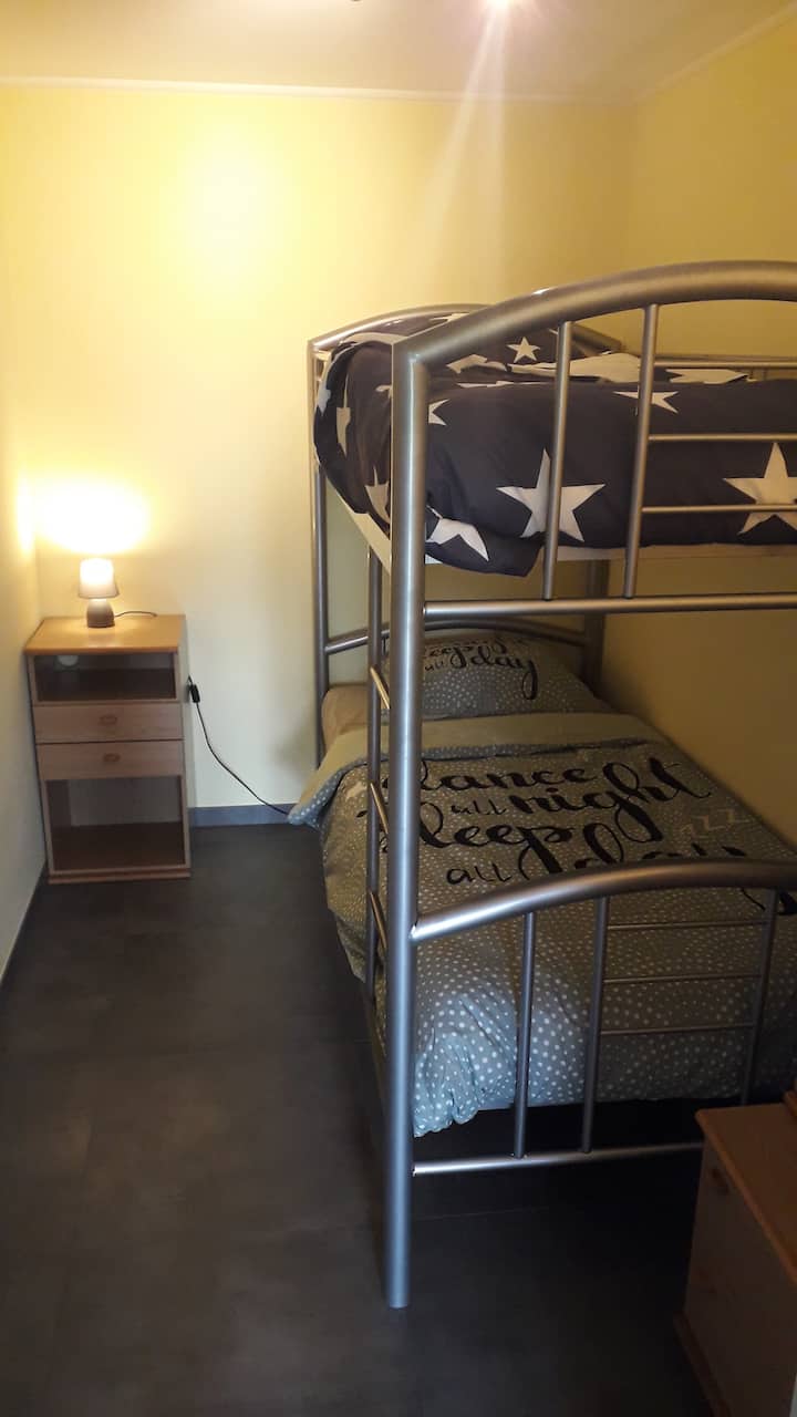 Bedroom 2 with bunk beds