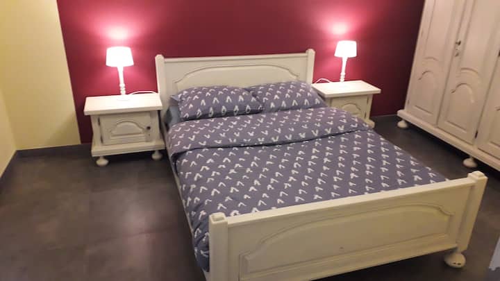 Bedroom 1 with double bed