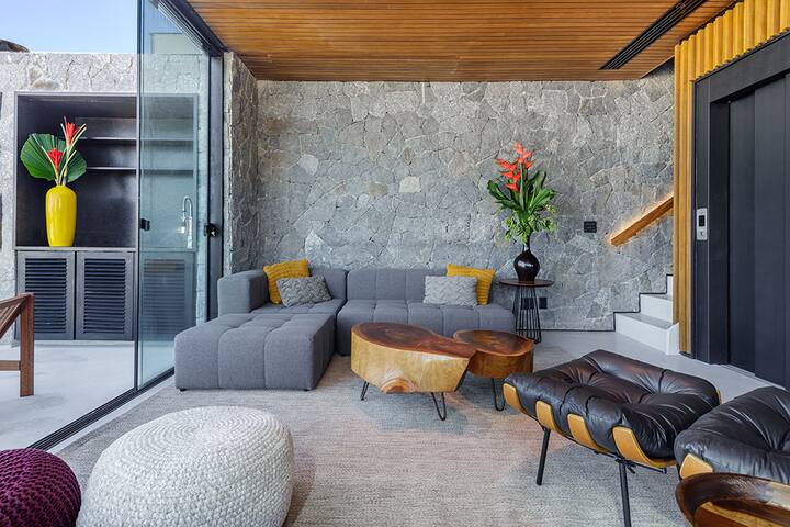 Incrível cobertura com vista para o Arpoador. gallery image 5