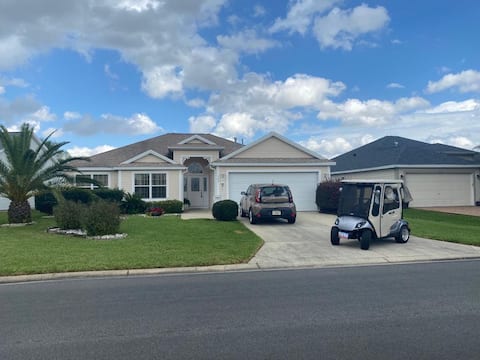 FREE Golf Cart + Fabulous Location + Classy Decor!