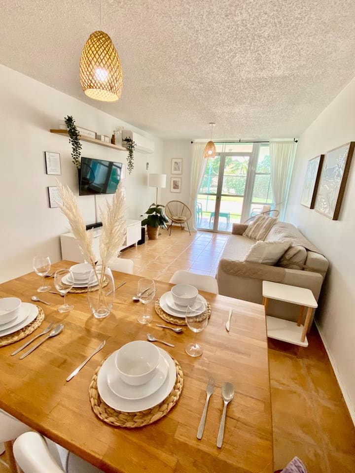 Combate Beach Vacation Apartment POOL available. Condominiums for