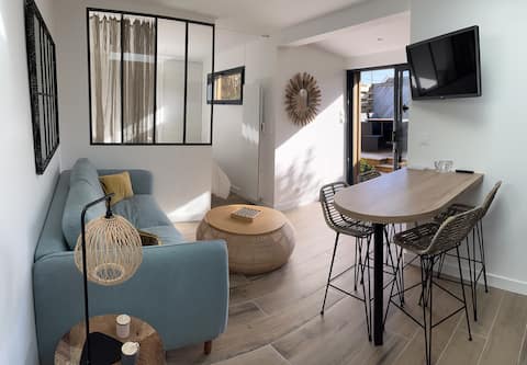 Top Airbnb: LE CABANON Lodge, direct beach access 🏖 in La Turballe