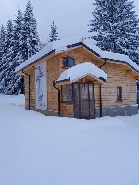 Private secluded 2 bedroom Chalet in the forest