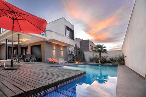Designer house in Guadalajara with a private pool