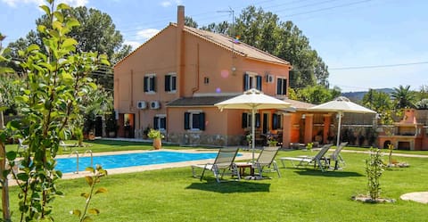 Livadi Villa in Poulimates, Corfu