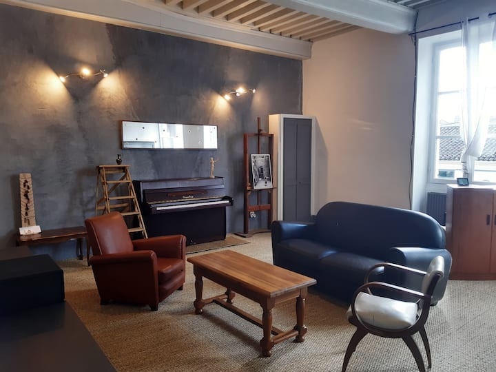 Grand Appartement En Duplex Centre Historique - Cluny