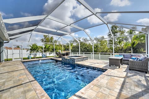 Family Oasis: Waterfront Heated Pool & Game Room