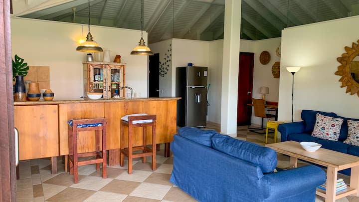 Blue Bay Freestanding Villa Azure, Ac In Living - Curaçao