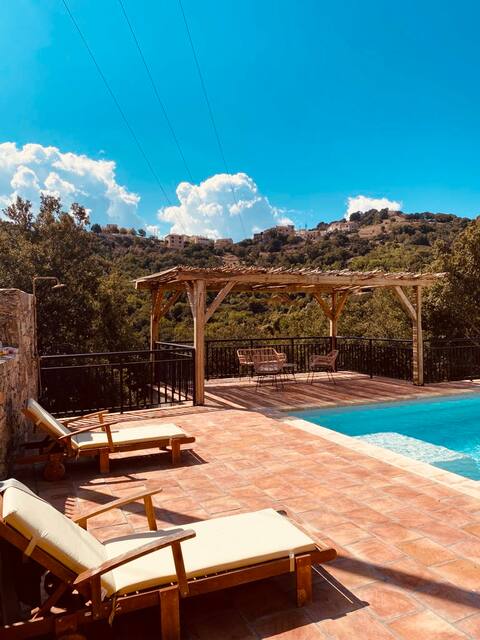 Villa de standing, piscine, Balagne, Pietralba