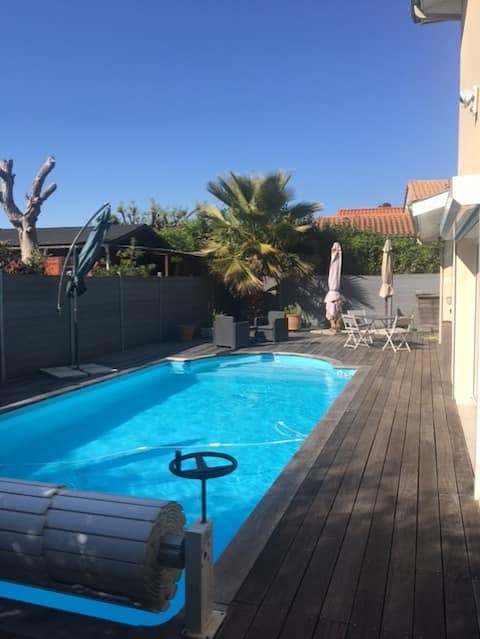 Nice villa with pool, 3 bedrooms