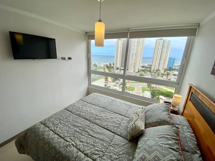 マスターベッドルーム・エン・スイート。 Bella vista al mar
SmartTV y Cable