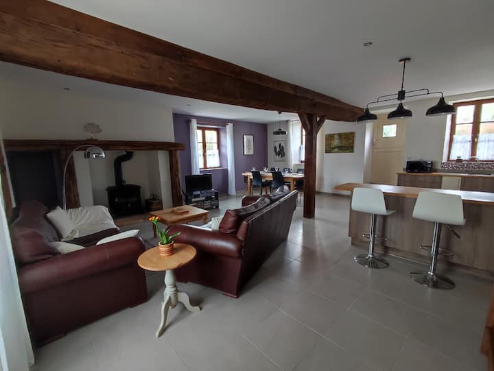 Gîte 7 Personnes Avec Piscine Chauffée - Le Dorat