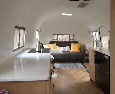 Successful Airbnb property: Redesigned vintage Airstream in central Austin in Hyde Park