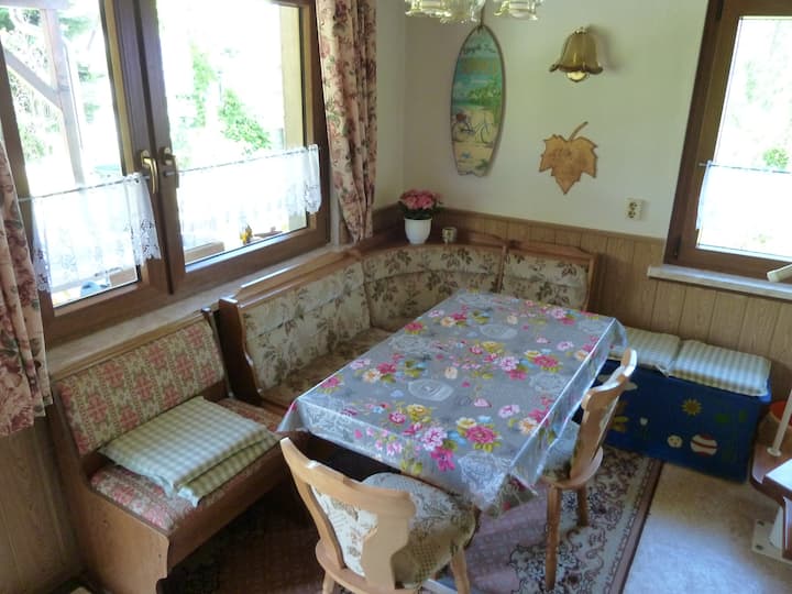 Ferienhaus Mit Kamin, Terrasse Und Sauna - Markersbach