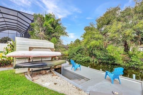 Canal Front Home with Gulf Access - 3 br/3 ba