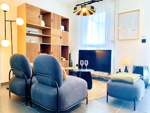 ★Near lake❤щ private parking★ terrace❤щ★ modern quiet