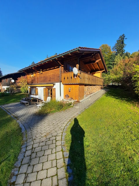 Hüttenzauber Log Cabin apartment in the middle of the national park