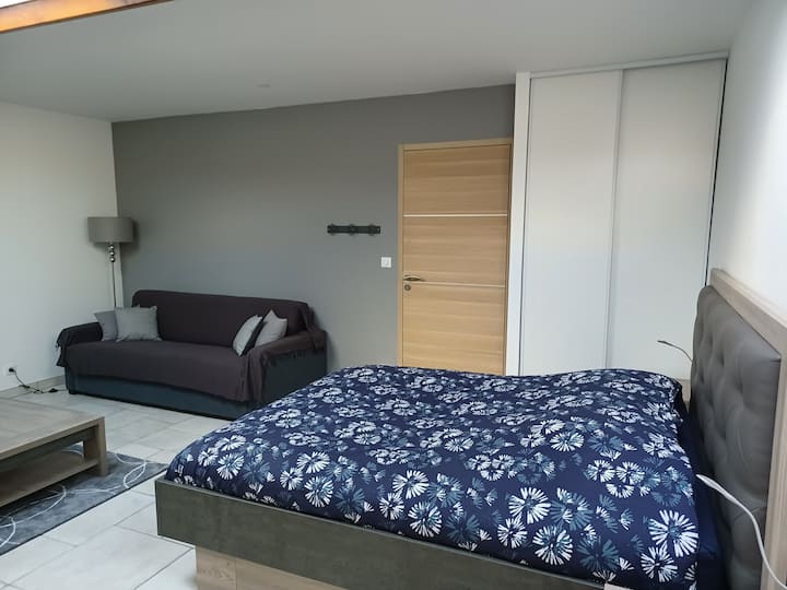 Habitación n°2
Cama de 160 cm x 200 cm
Con vestidor