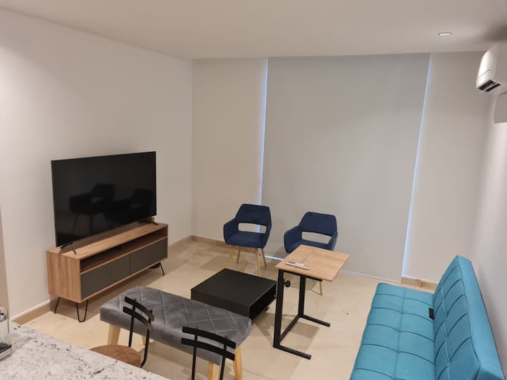 Moderno Apto Nuevo De Una Alcoba Barrio El Golf - Barranquilla