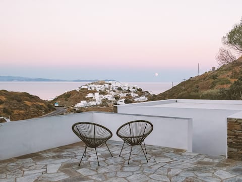 Klimati 2 villa with unique Aegean view