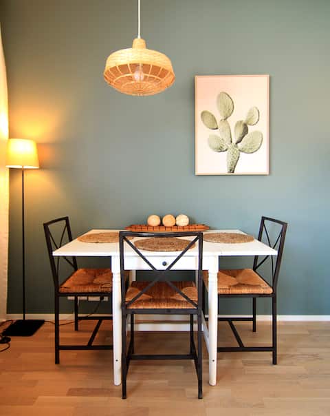Popular Airbnb listing: Cozy boho-style studio in the center of Kuopio in Kuopio