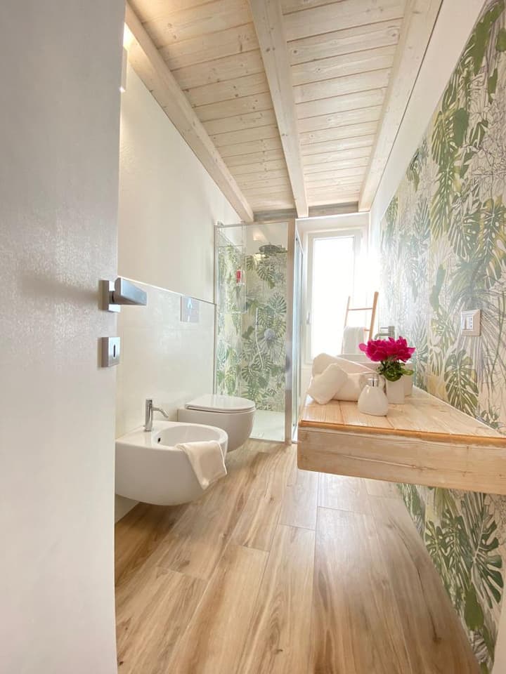 Charming villa overlooking La Caletta harbor