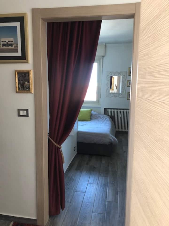 Entrée chambre de lit