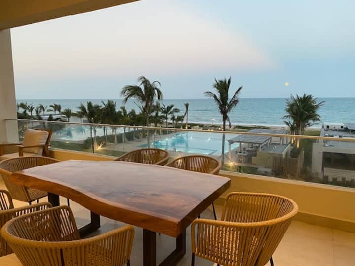 Beautiful apartment with ocean views. Velamar. Tampico.