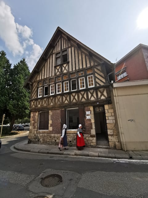 Charming 28 m2 in historic house/downtown