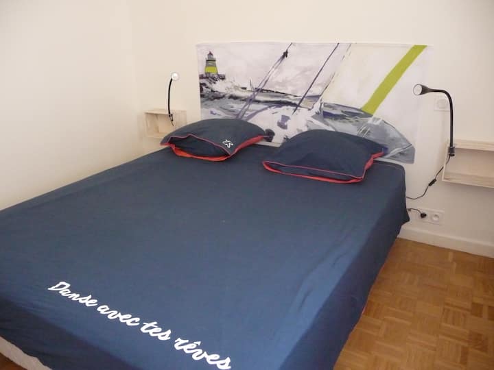 Chambre 3 avec un lit de 160