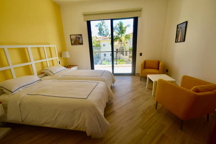 غرفة نوم 3 مع تراس