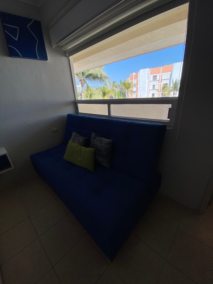 Cálida Habitación A Pie De Playa 1107a - Manzanillo