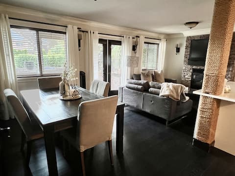 Popular Airbnb listing: Private 1 bdrm suite with living room and kitchen in Whalley