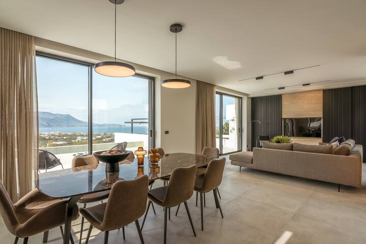 Villa Kallos, Sea view, Luxury, private pool, BBQ gallery image 3