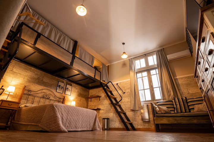 Quarto com banheiro privativo em San Nicolás