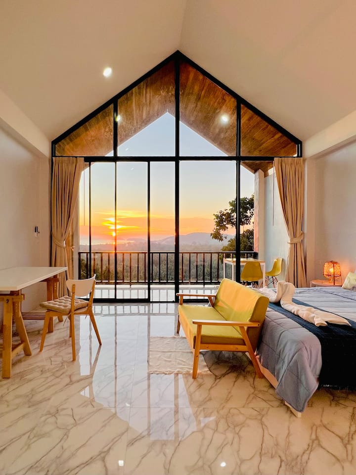 Blue Studio Villa Panoramic View Hillside (3) - Ko Pha Ngan