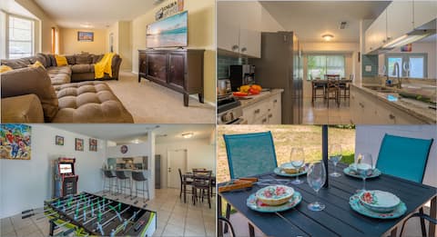 SA Randolph/New Braunfels Vacation home w/King Bd