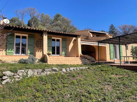 Large quiet villa between the sea and Verdon