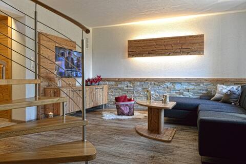 Designer apartment with private garden and terrace